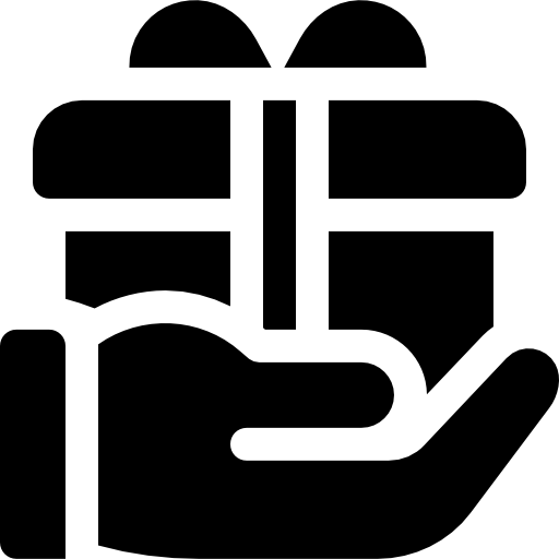 Geschenk Icon verlinkt zum Amazon Wunschzettel.
